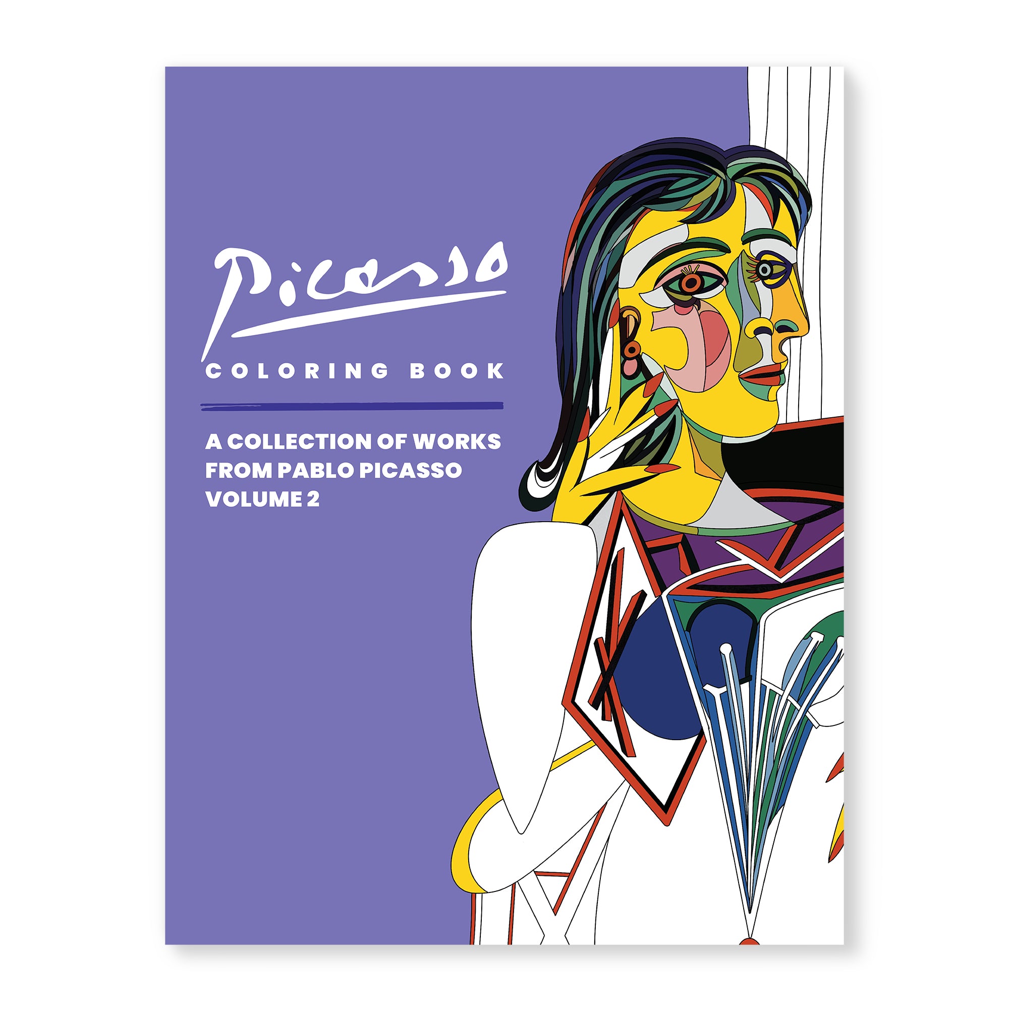 Pablo Picasso Coloring Book: A Collection of Featured Works, Vol 2