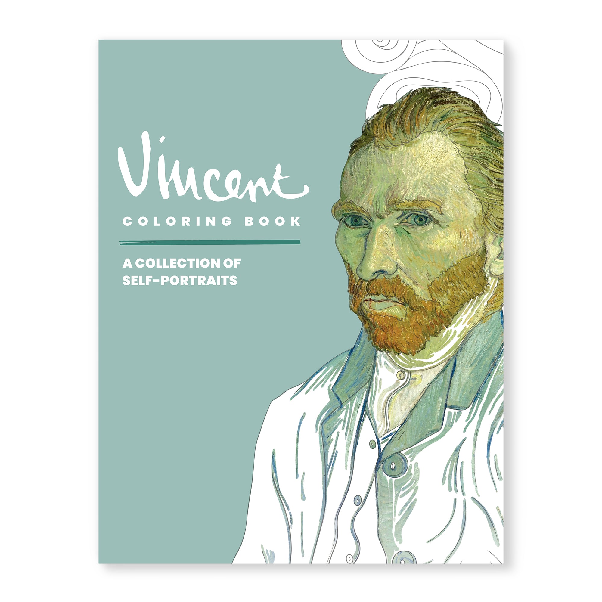 Vincent van Gogh Coloring Book: A Collection of Self-Portraits