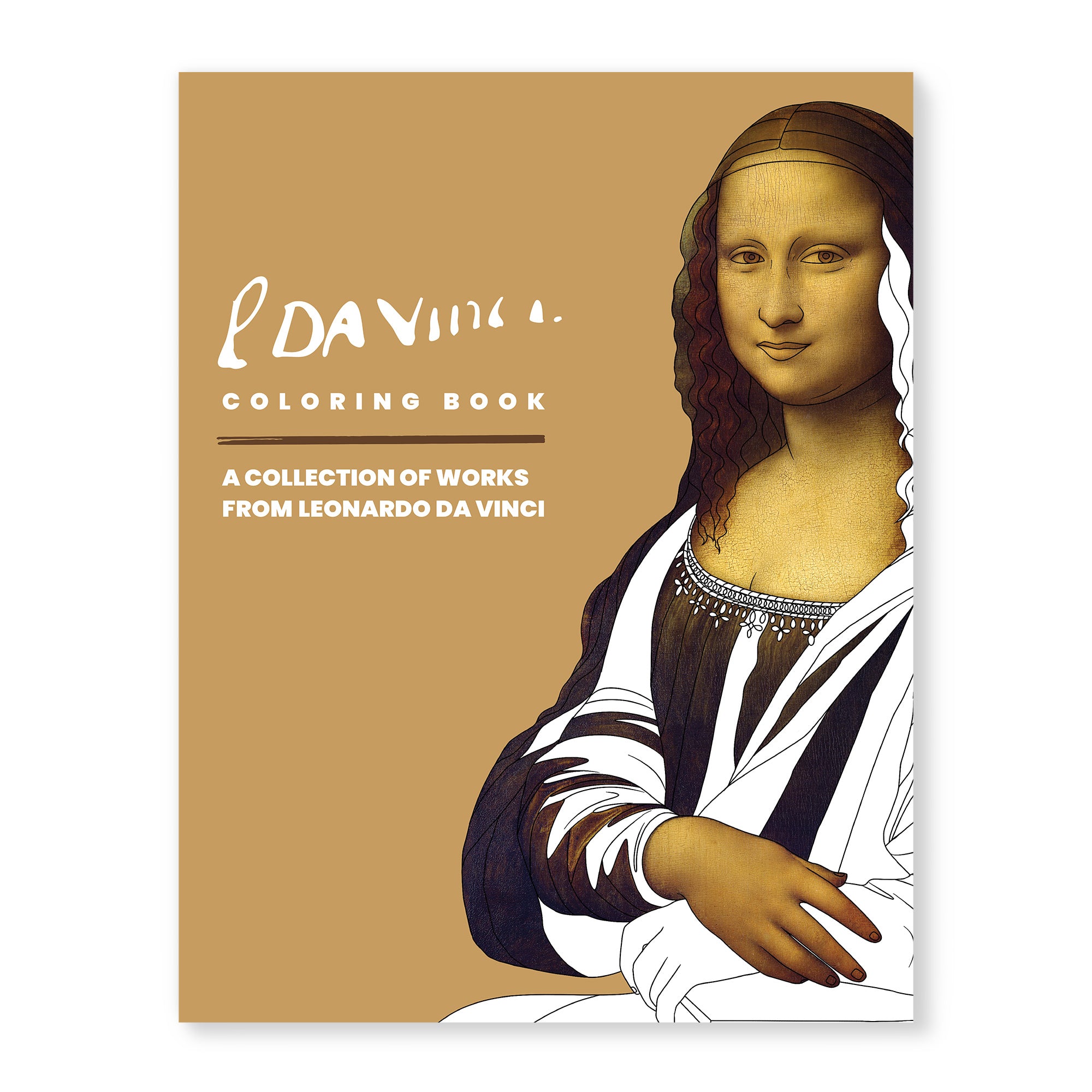 Leonardo da Vinci Coloring Book: A Collection of Featured Works