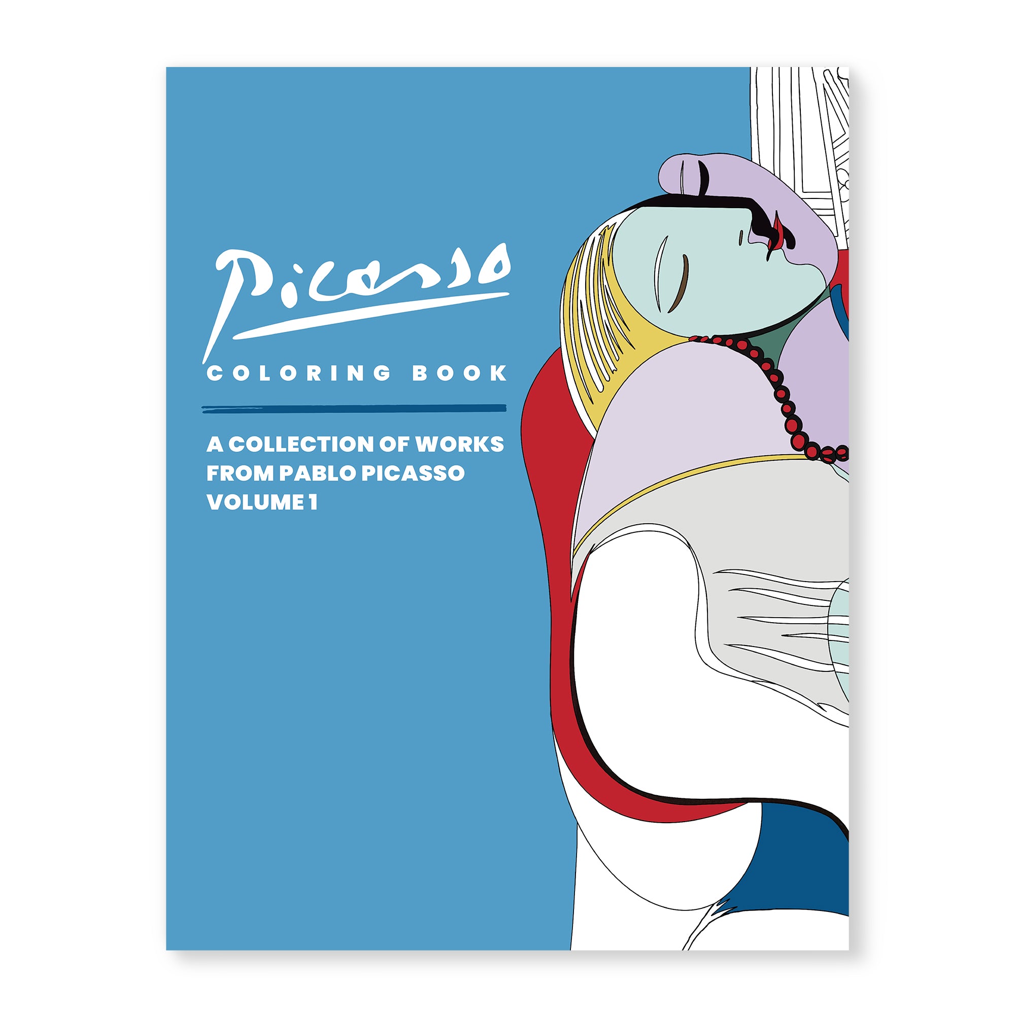 Pablo Picasso Coloring Book: A Collection of Featured Works, Vol 1