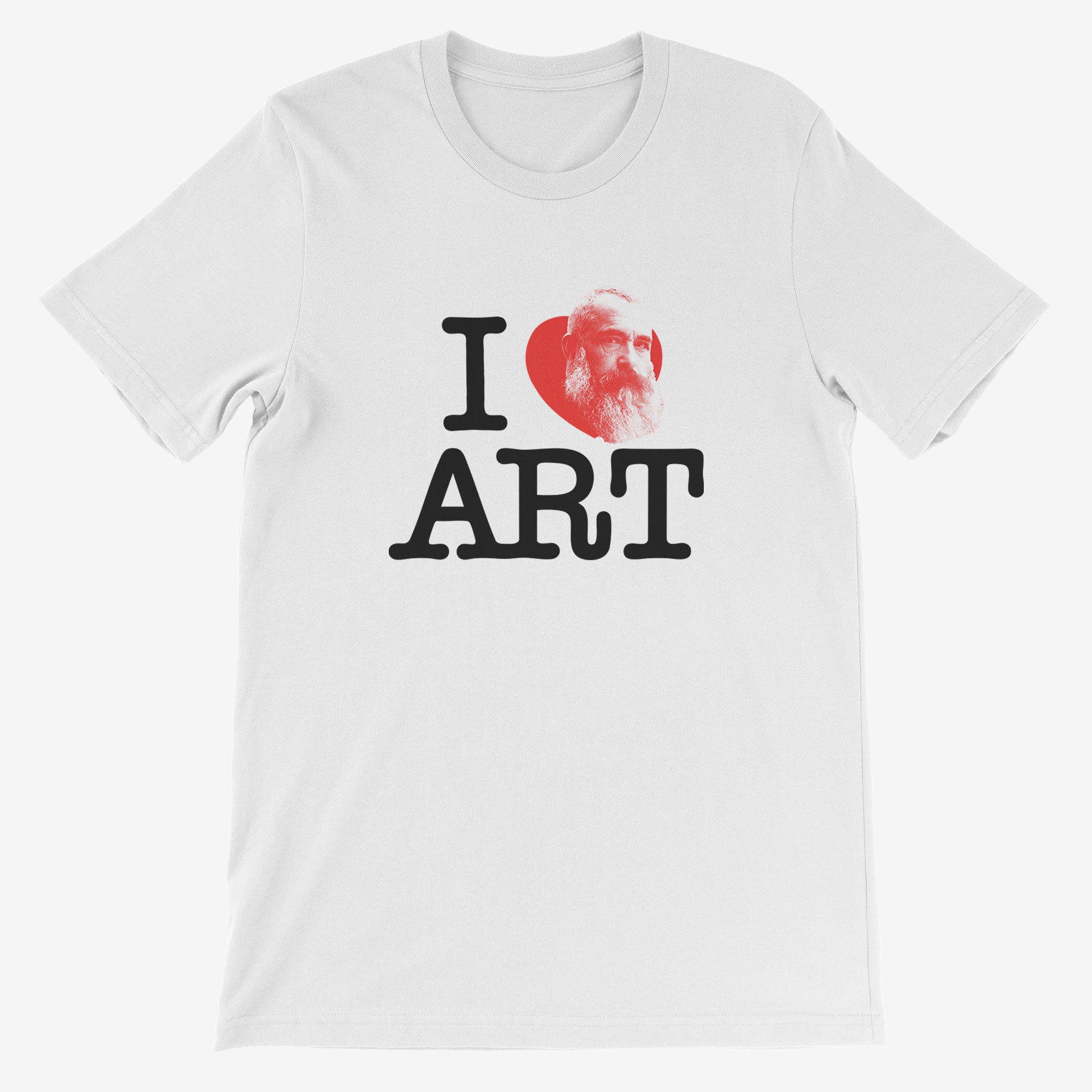 Claude Monet, I Love Art Tee