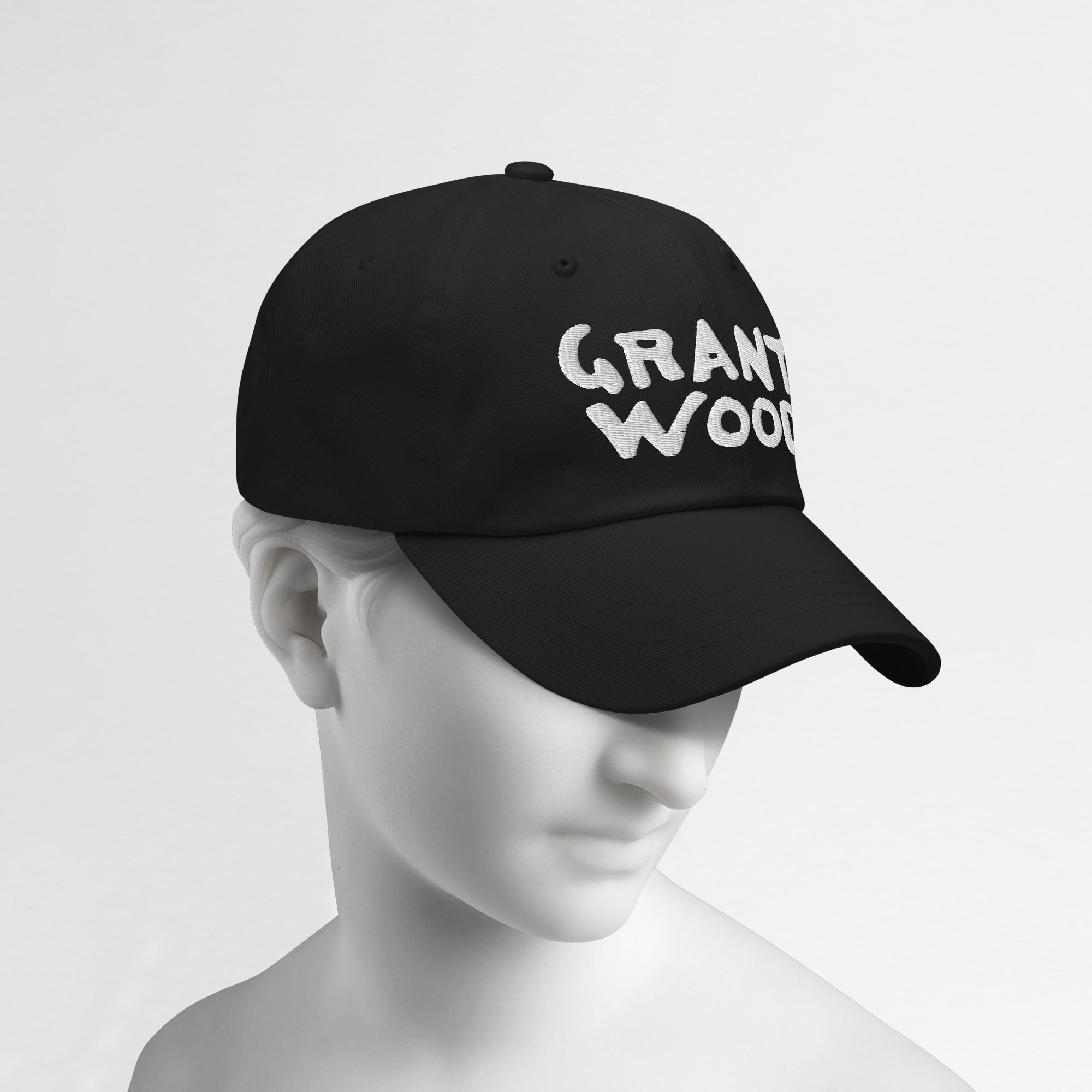 Grant Wood, Embroidered Signature Classic Dad Hat